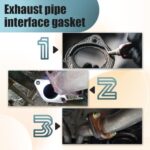 Universal 2.5" Exhaust Manifold Gasket Set | High-Performance 2-Bolt Seal Replacement - Image 6