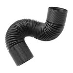 MDEOOSKY 3 Inch Air Intake Hose 3" Inlet Universal Car Cold Air Intake Hose Ducting Feed Pipe Flexible Air Pipe for Air Filter Fit for Most Vehicles