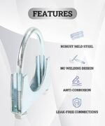 Heavy-Duty U-Bolt Exhaust Clamp | Multiple Sizes | Universal Muffler Pipe Hanger - Image 4