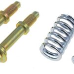 Dorman 675-221 Exhaust Bolt and Spring - (2) Springs (2) Studs Compatible with Select Models