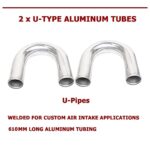 Turbo Performance Intercooler Piping Kit - 8pc 2.5" Universal Intake System - Image 4