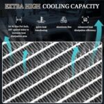 BMW MINI Cooper S R53 R52 Performance Aluminum Top Mount Intercooler Kit 02-06 - Image 7