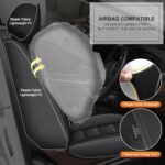 AOMSAZTO Waterproof Leather Seat Covers for Jeep Grand Cherokee 05-25 - Image 4