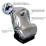 Car Seat Sun Shade & Heat Shield - Universal Fit UV Protection for Baby - Image 2