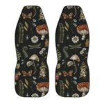 Cute Mushroom Floral Car Seat Covers - Daisy Butterfly Design Universal Fit - Image 7