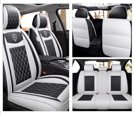 car seat covers white