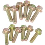 iiLentes Exhaust Manifold Header Bolts Hardware Kit For LS1 HEADER BOLTS LSX LS2 LS3 LS6 LS7 GM Vortec 4.8L 5.3L 6.0L 6.2L 03413B 11518860 11609481