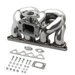 DNA Motoring TM-D-S-RH Stainless Steel Turbo Manifold