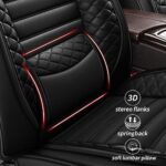 Waterproof Faux Leather Seat Covers for Kia Soul 2010-2025, 5-Seat Set - Image 6