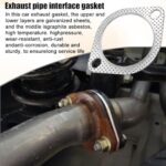 Universal 2.5" Exhaust Manifold Gasket Set | High-Performance 2-Bolt Seal Replacement - Image 4