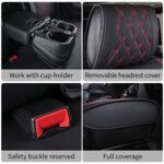 Aierxuan Waterproof Leather Seat Covers for Jeep Wrangler JK JL 4-Door - Image 5