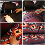 Boho Mandala Car Seat Cover Set with Steering & Gear Accessories - Image 6