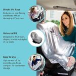 Car Seat Sun Shade & Heat Shield - Universal Fit UV Protection for Baby - Image 3