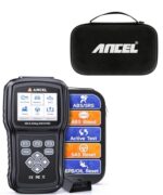 ANCEL AD610 PRO ABS SRS OBD2 Scanner, ABS Bleeding Scanner, Car Code Reader Bi-Directional Diagnostic Tools with SAS, Airbag, ABS, Oil Light, EPB Reset Plus ANCEL Protective Case