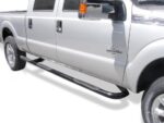 Big Country 3" Chrome Side Steps for Trucks | Wheel to Wheel Nerf Bars - Image 2