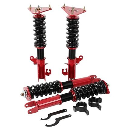 Coilover Height Adjustable Struts Shocks Coilovers ECCPP Fit for Nissan for Altima 2013 2014 2015 2016 2017 2018 Suspension Struts Coil Spring Shocks