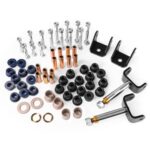 FIXHAWK Club Car Front and Rear End Repair Bushing Kit for Club Car DS 1993-up Golf Cart