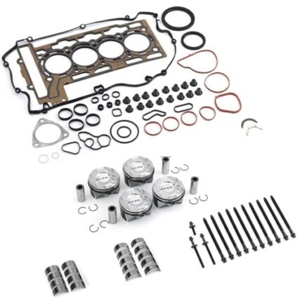 LBAXSXP 11217585452 11217585453 11217585454 Engine Overhaul Kit Compatible with BMW 118i F20 F30 Compatible with Cooper S R55 R56 R60 1.6T N13 N18