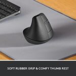 Logitech Lift Ergonomic Vertical Mouse – Wireless, Quiet Clicks, Multi-Device - Image 2