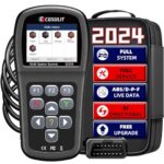 Scan Tool for Ford Lincoln Mercury, Full Systems Diagnostic OBD2 Scanner Transmission Live Data ABS SAS SRS Car Code Reader with Oil Reset CKP Relearn Bi-Directional, etc 30+ Functions