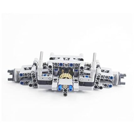 TTLYHEK Technical Parts Toy Back Suspension System Technical Parts Set Compatible with All Major Brands, MOC Parts Building Toy DIY Accessories (96 Pcs)