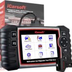 iCarsoft Auto Diagnostic Scanner P700 V2.0 for Porsche with Engine/Transmission/ABS/Airbag Diagnosis Scan,OBD2 Code Reader with Oil Reset EPB ETC+Battery/O2 Sensor/EVAP Test