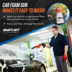 Ultimate Car Wash Foam Gun Kit - Foam Cannon Sprayer with Microfiber Mitt - Image 3