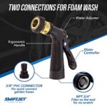 Ultimate Car Wash Foam Gun Kit - Foam Cannon Sprayer with Microfiber Mitt - Image 4
