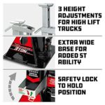 Heavy-Duty 3-Ton Bottle Jack and Jack Stands Set for All Vehicle Lifting Needs - Image 3
