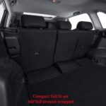 Custom Fit Toyota Corolla Seat Covers 2014-2019 Black Full Set - Image 5