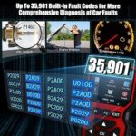 OBD2 Scanner Diagnostic Tool for All Cars 1996+, Code Reader & Reset - Image 4