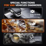 Ancel VD500 OBD2 Scanner for VW Audi – ABS SRS EPB Oil Reset Tool - Image 3