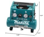Makita MAC100Q Quiet 1/2 HP Oil-Free 1 Gal Electric Air Compressor - Image 4