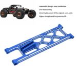 High-Performance Wheelie Bar Set for 1/10 RC Drag Car - Aluminum Blue Suspension Arms - Image 3