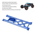 High-Performance Wheelie Bar Set for 1/10 RC Drag Car - Aluminum Blue Suspension Arms - Image 4