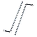 Universal 4-Pack Exhaust Hanger Rods 3/8" 90 Degree Bend Weld-in Design - Image 3