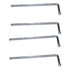 Universal 4-Pack Exhaust Hanger Rods 3/8" 90 Degree Bend Weld-in Design - Image 4