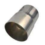 Elifecenter Universal ID 2.5" to OD 2.5" Stainless Steel Exhaust Reducer Adapter Coupler Pipe(2 1/2"X 3.6")