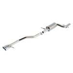 BORLA 140472 Cat-Back Performance Exhaust System for 2012-2018 Volkswagen Jetta GLI MK6 2.0L 4 Cyl. Turbo/ 2014-2018 1.8L Turbo Automatic/Manual Transmission Front Wheel Drive 4 Door.