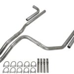 Truck Exhaust Kits- Cat-back 2.5" Dual Exhaust Kit with Side Exit No Tips