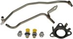 Dorman 926-187 Driver Side Turbo Coolant Line Kit Compatible with Select Ford / Lincoln Models (OE FIX)