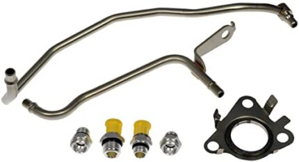 Dorman 926-187 Driver Side Turbo Coolant Line Kit Compatible with Select Ford / Lincoln Models (OE FIX)