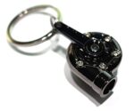 Spinning Turbo Keychain - Metal Car Part Keyring for Auto Enthusiasts - Image 3