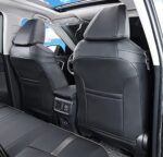 Custom Fit Toyota RAV4 Seat Covers 2019-2024 Waterproof Leather Black - Image 2
