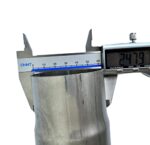 Stainless Steel 2.5" Exhaust Reducer Adapter Coupler Pipe 3.6" - Image 5