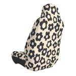 Vintage Boho Floral Car Seat Covers - Full Set Bucket Seat Protectors - Image 2