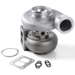 YDMON Turbocharger Kits, Compatible with GT45 T4 1.05 A/R 98mm Horse Power up to 600+HP, for All 4.0L-6.0L Engine, Turbo Charger Replaces Part with Gaskets