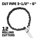 Professional Exhaust Pipe Cutter Tool | 6" Diameter | Heavy-Duty Automotive Specialty Saw - Image 2