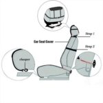 Luxury Sheepskin Car Seat Cover - Real Wool, Universal Fit (1 Pc) - Image 6