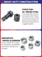 Heavy-Duty Exhaust Pipe Expander Kit 28mm to 108mm Muffler Tool - Image 6